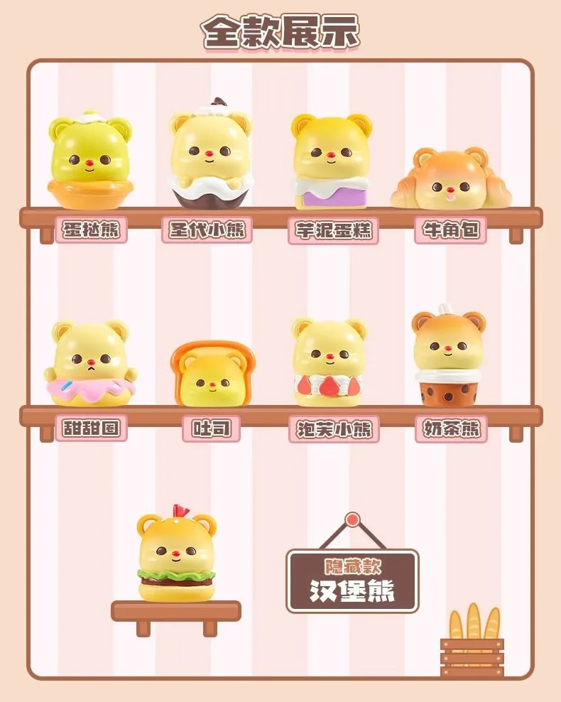 奶油小熊系列盲盒 图集