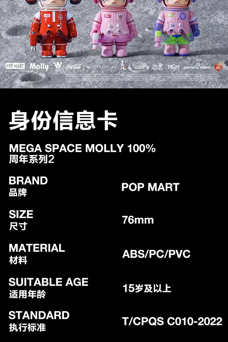 MEGA SPACE MOLLY 100% 周年系列 图集