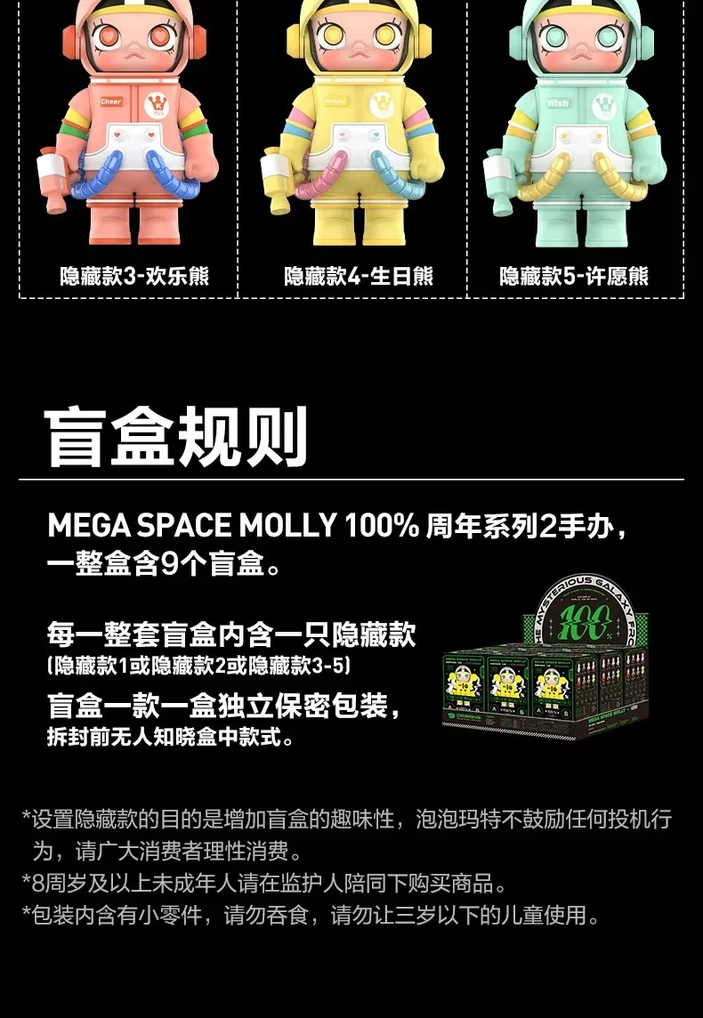 MEGA SPACE MOLLY 100% 周年系列 图集