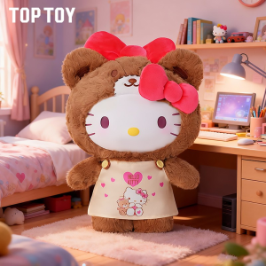Hello Kitty焦糖睡衣系列毛绒公仔